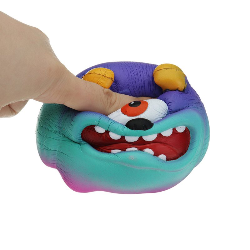 Jednooki Potwór Squishy Niski Wzrost Kreskówka Prezent Kolekcja Miękka Zabawka