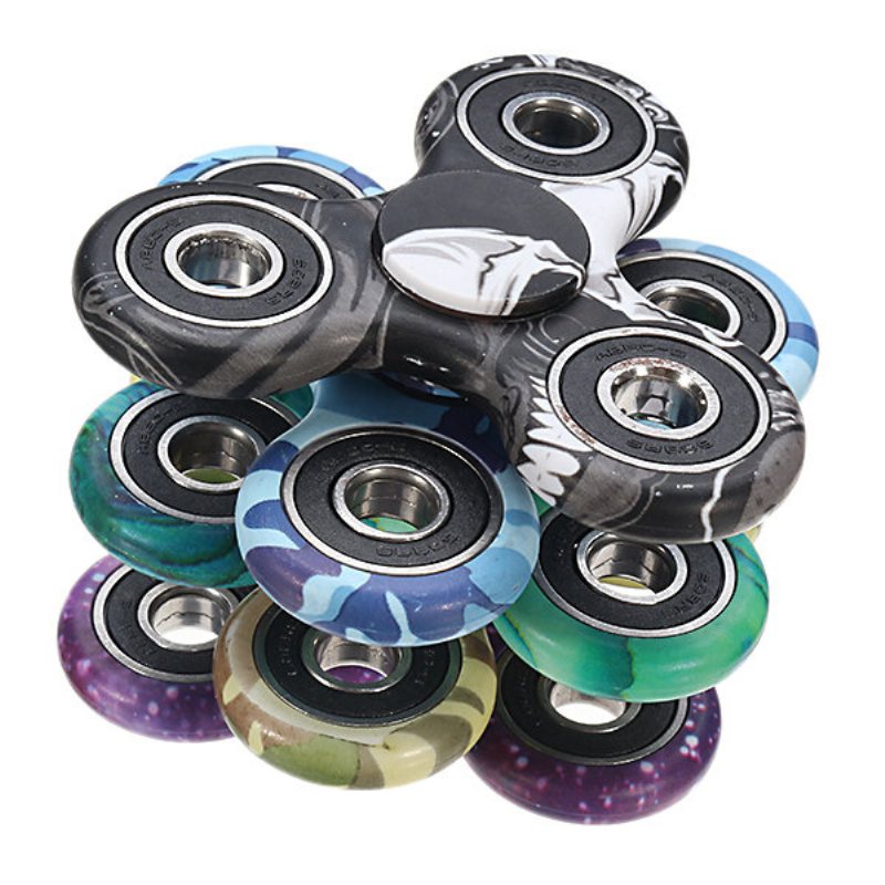 Kamuflaż Obrotowy Fidget Hand Spinner Adhd Autyzm Palce Gyro Zmniejszają Stres