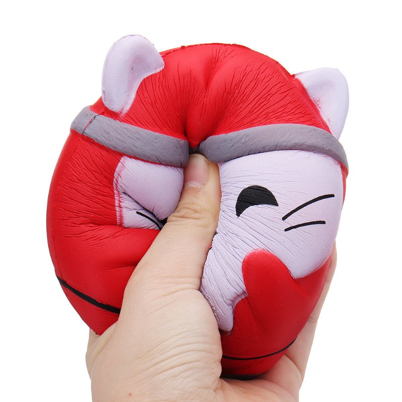 Kawaii Christmas Cat Squishy Soft Powolny Wzrost Z Opakowaniem Kolekcja Prezentowa Zabawka