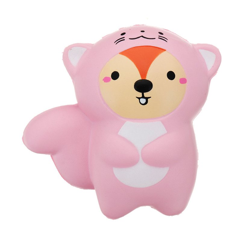 Kawaii Ogon Niedźwiedź Squishy Powolny Wzrost Z Opakowaniem Kolekcja Prezent Miękka Zabawka