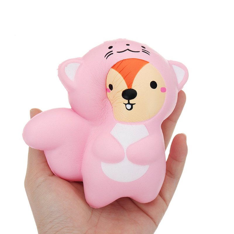 Kawaii Ogon Niedźwiedź Squishy Powolny Wzrost Z Opakowaniem Kolekcja Prezent Miękka Zabawka