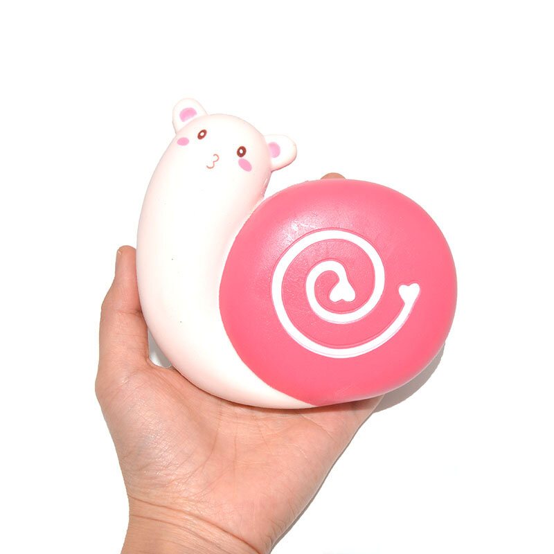 Kiibru Squishy Snail Jumbo 12 cm Powolny Wzrost Pachnące Oryginalne Opakowanie Kolekcja Prezent Dekoracja Zabawka