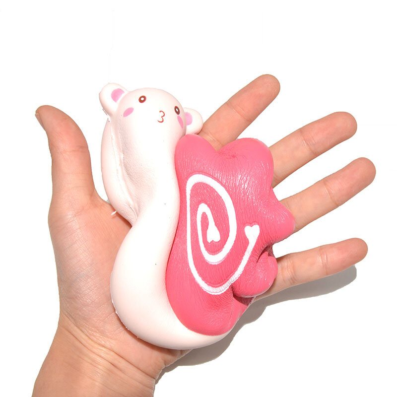 Kiibru Squishy Snail Jumbo 12 cm Powolny Wzrost Pachnące Oryginalne Opakowanie Kolekcja Prezent Dekoracja Zabawka