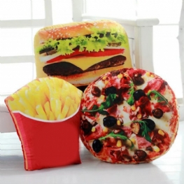 Kreatywny Squishy 3d Pizza Cola Potato Hamburger Chips Poduszki Jedzenie Prezent Urodzinowy Sztuczka Zabawki