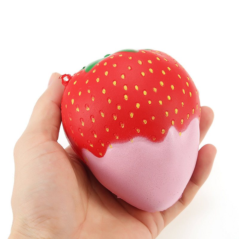 Lovely Strawberry Squishy Soft Slow Rising With Packaging Collection Gift Decor