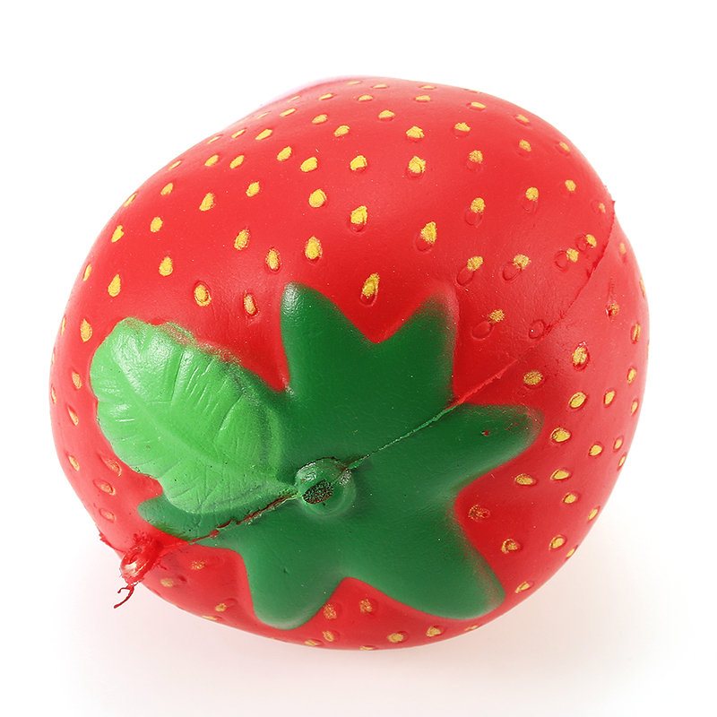 Lovely Strawberry Squishy Soft Slow Rising With Packaging Collection Gift Decor