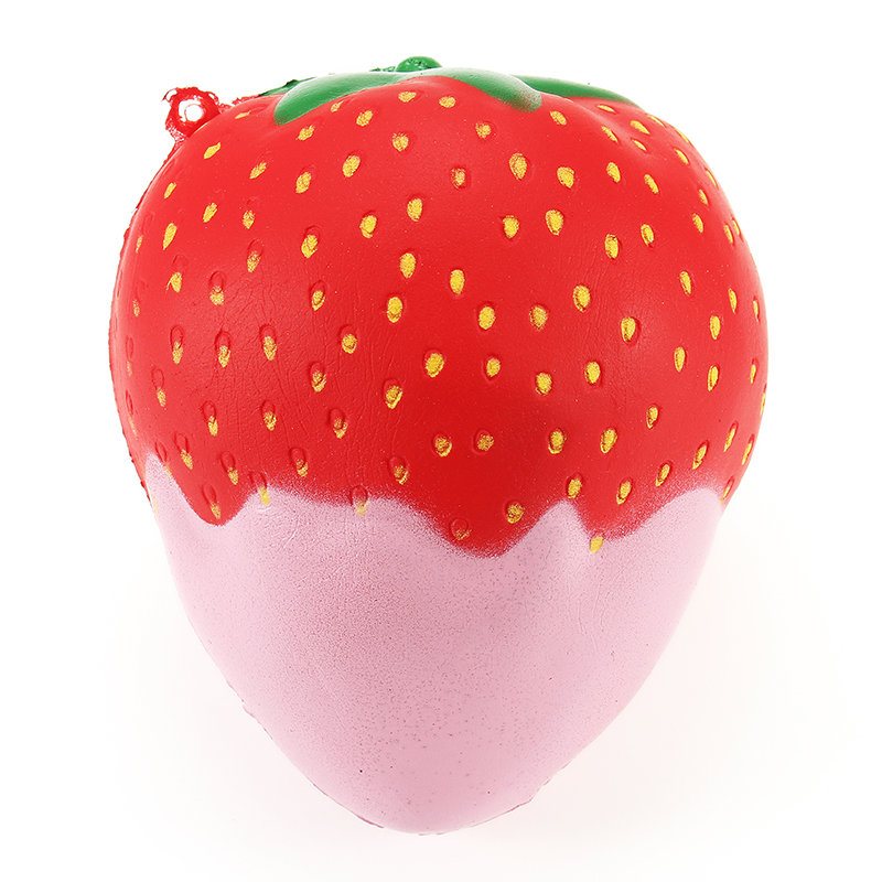 Lovely Strawberry Squishy Soft Slow Rising With Packaging Collection Gift Decor