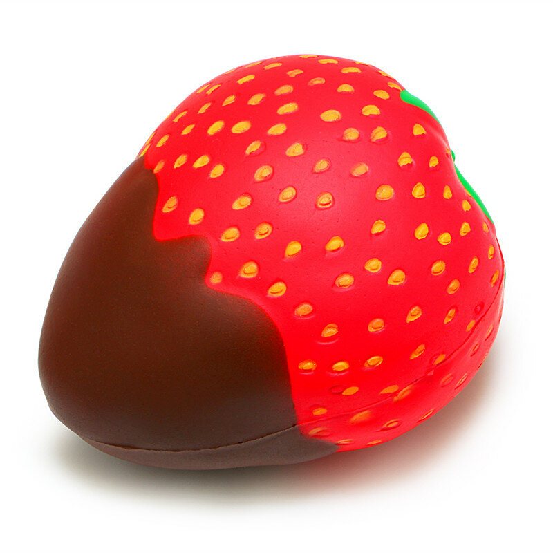 Lovely Strawberry Squishy Soft Slow Rising With Packaging Collection Gift Decor