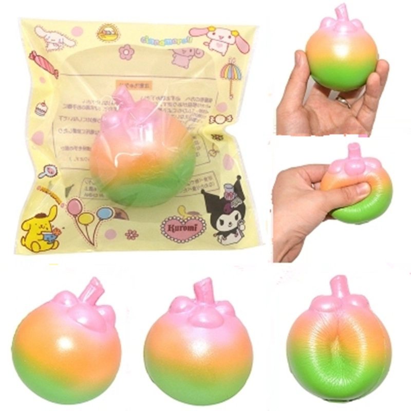 Mangosteen Squishy Slow Rising With Packaging Collection Gift Toy