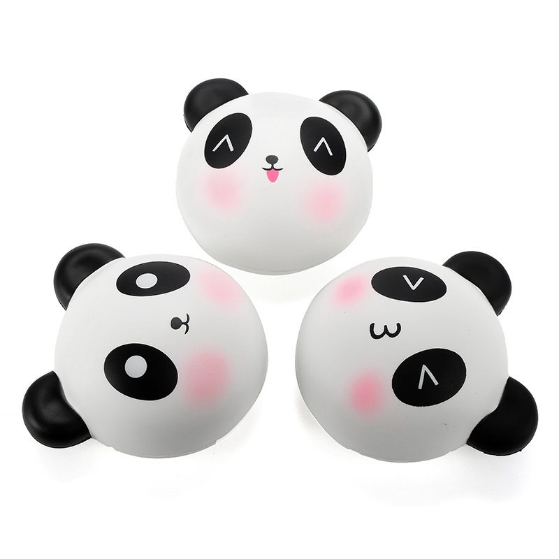 Meistoyland Squishy Panda Bun 8cm Powolny Wzrost Z Opakowaniem Kolekcja Gift Decor Miękka Zabawka