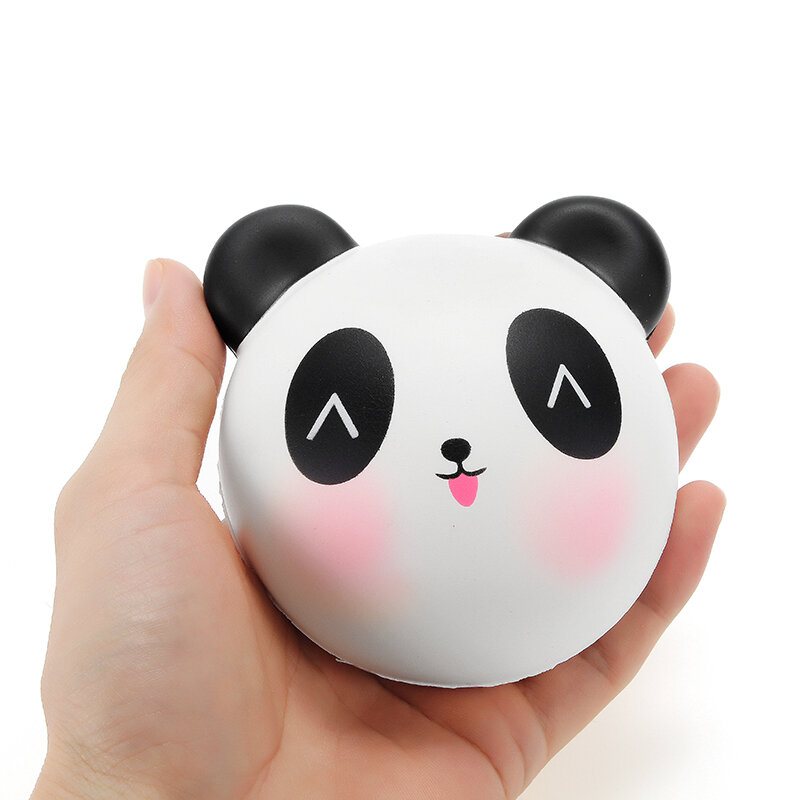 Meistoyland Squishy Panda Bun 8cm Powolny Wzrost Z Opakowaniem Kolekcja Gift Decor Miękka Zabawka