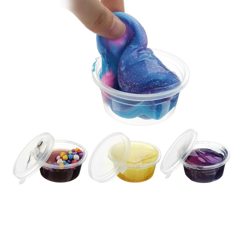 Multicolor Mieszana Bawełna Plastelina Slime Diy Prezent Zabawka Antystresowa