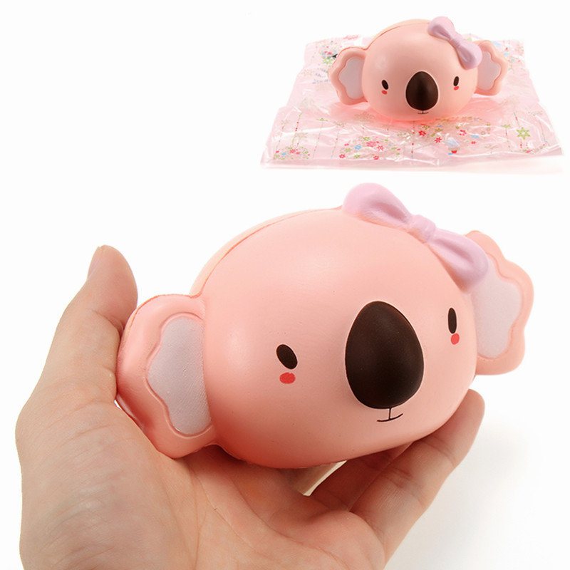 Nie Nie Squishy Miś Koala Powolne Rośnie Z Opakowaniami Kolekcja Gift Decor Miękkie Wyciskanie Zabawki