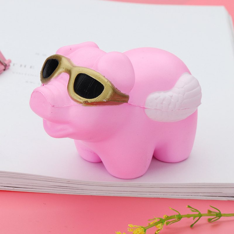 Okulary Piggy Squishy Powolny Wzrost Z Opakowaniem Kolekcja Gift Soft Toy