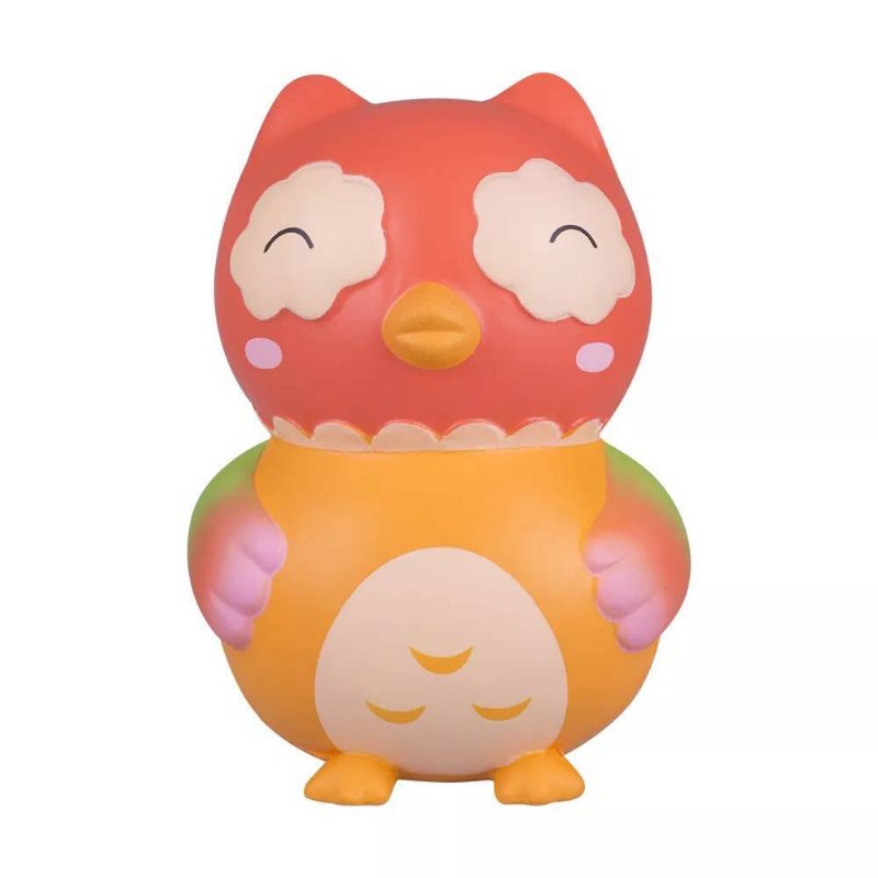 Owl Squishy Slow Rising Collection Prezent Z Opakowaniem