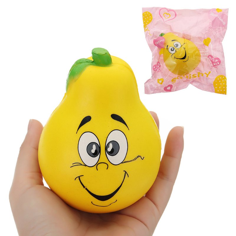 Pear Squishy Slow Rising With Packaging Collection Gift Soft Toy