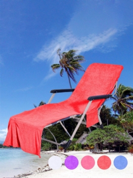Pokrowiec Na Ręcznik Plażowy Z Bocznymi Kieszeniami Mikrofibra Lekki Na Krzesło Plażowe Na Wakacje Do Opalania