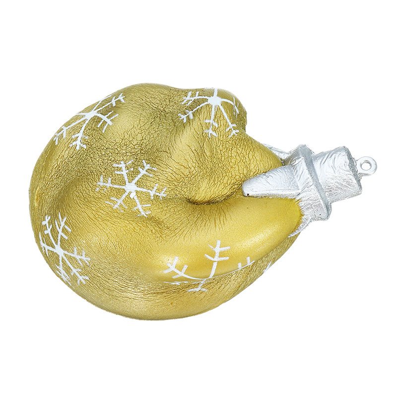 Pu Cartoon Christmas Balls Squishy Toys 9.5cm Powolny Wzrost Z Opakowaniem Kolekcja Gift Soft Toy