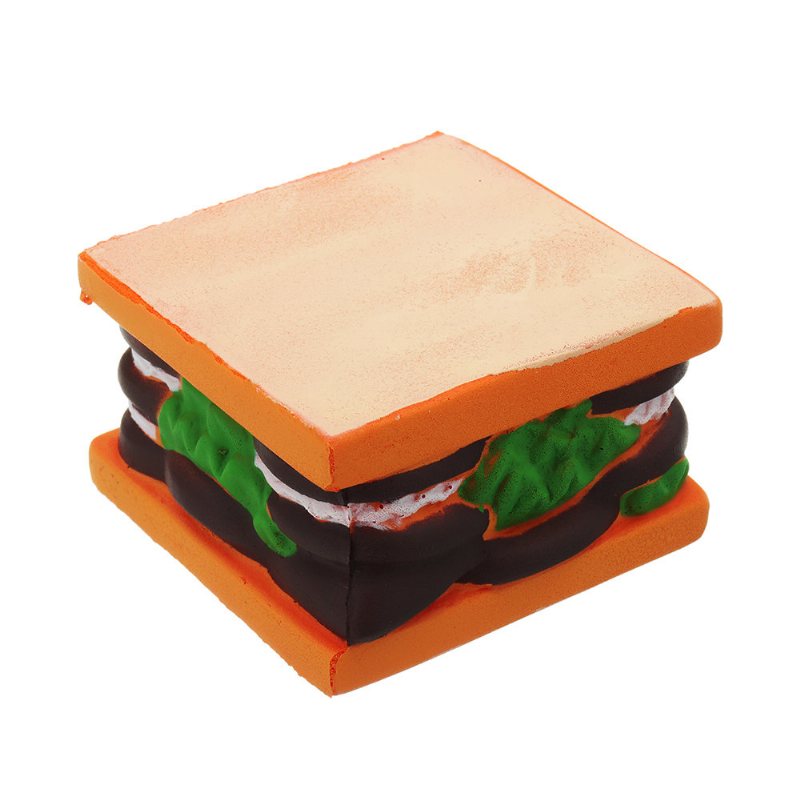 Sandwich Squishy Powolny Wzrost Kreskówka Ciasto Z Galaretką Prezent Kolekcja Miękka Zabawka