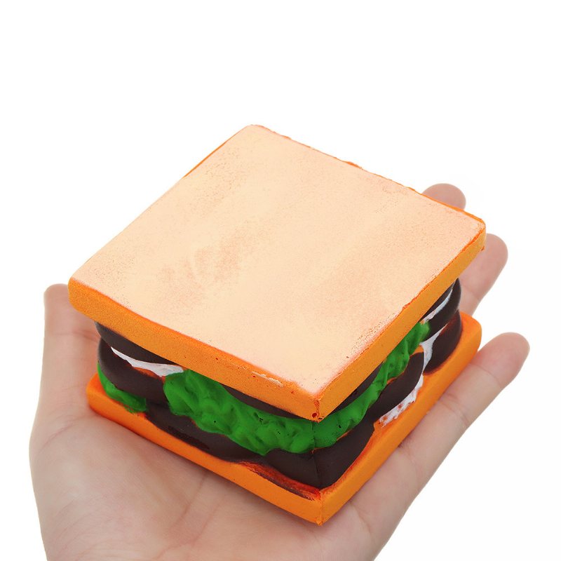 Sandwich Squishy Powolny Wzrost Kreskówka Ciasto Z Galaretką Prezent Kolekcja Miękka Zabawka