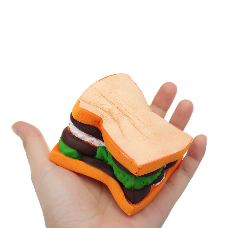 Sandwich Squishy Powolny Wzrost Kreskówka Ciasto Z Galaretką Prezent Kolekcja Miękka Zabawka