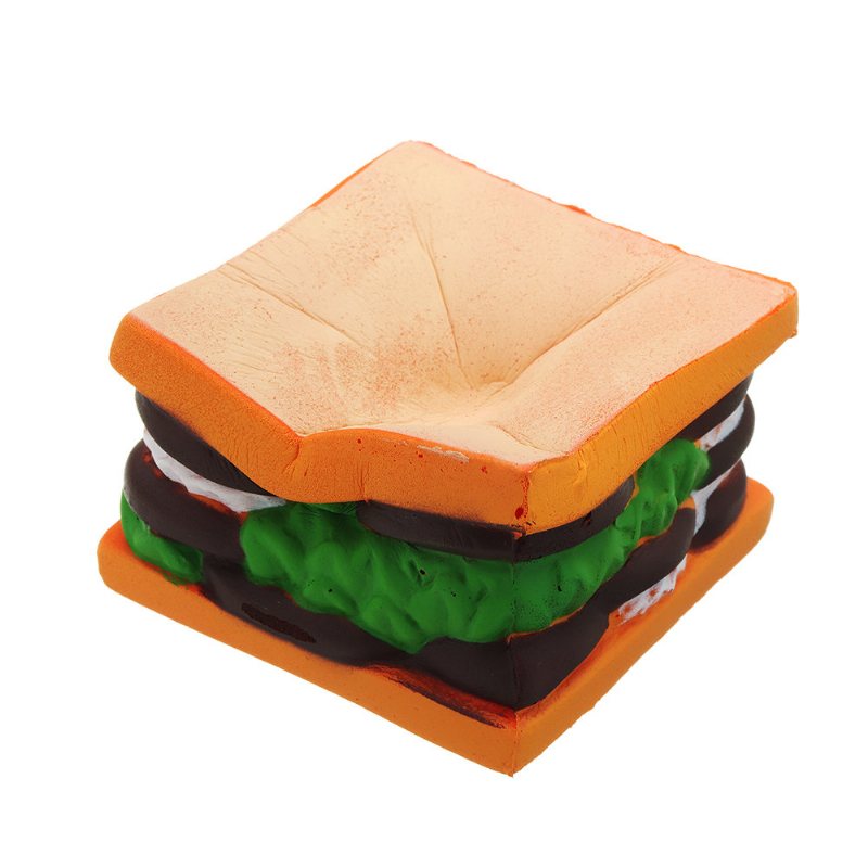 Sandwich Squishy Powolny Wzrost Kreskówka Ciasto Z Galaretką Prezent Kolekcja Miękka Zabawka