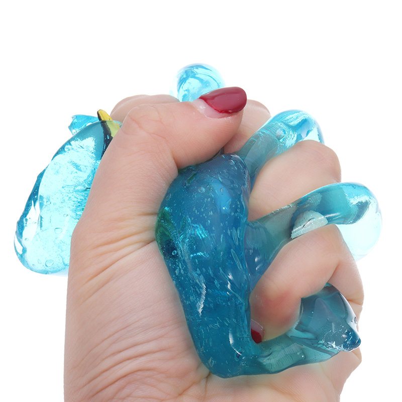 Sea Creatures Crystal Slime Diy Transparent Putty Antystresowy