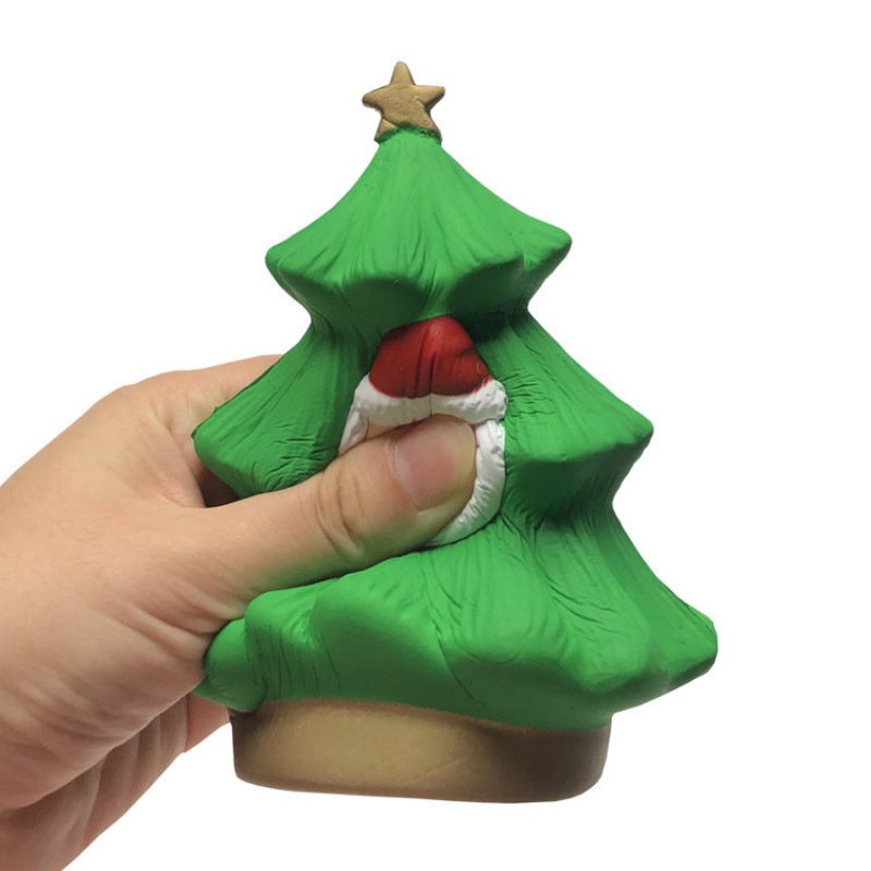 Święty Mikołaj Choinka Squishy Christmas Gift Dekoracja Kolekcja Z Opakowaniami