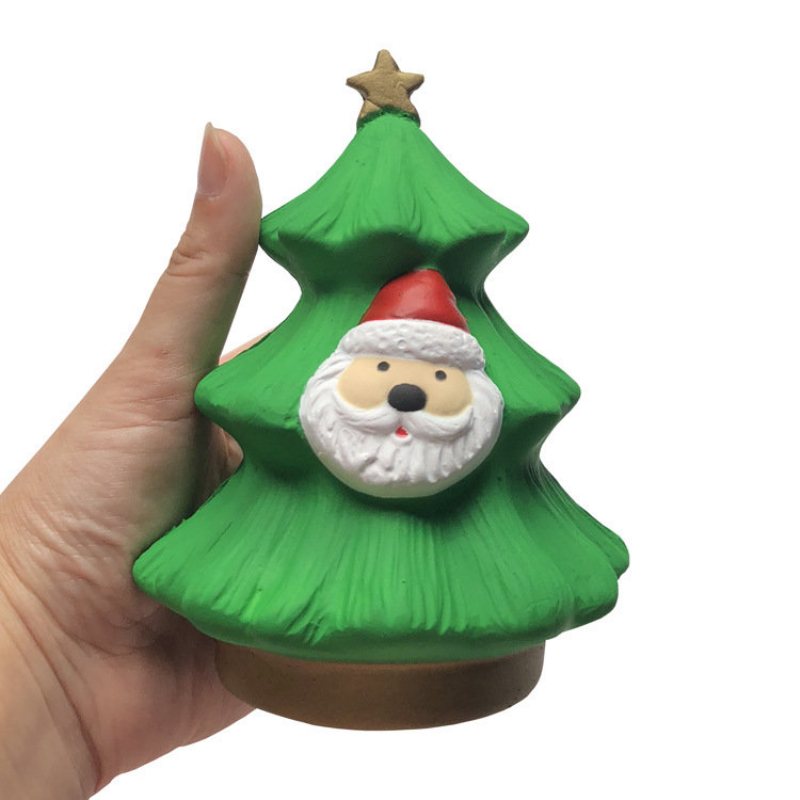 Święty Mikołaj Choinka Squishy Christmas Gift Dekoracja Kolekcja Z Opakowaniami