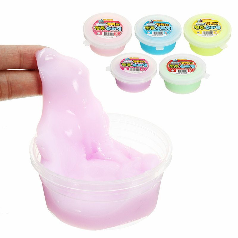 Slime Fruit Jelly Pudding Mud Diy Bawełna Plastelina Kid Adult Stress Relief Dekompresuj Toy Gift