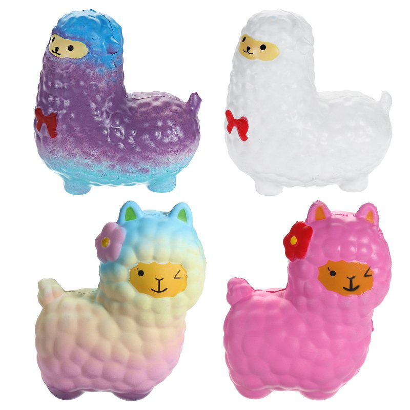 Squishy Cute Galaxy Alpaca Powolne Wschodzące Pachnące Zabawne Zabawki Zwierząt