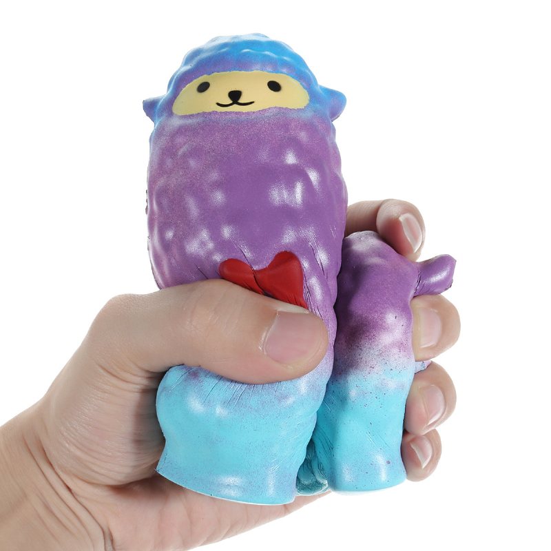 Squishy Cute Galaxy Alpaca Powolne Wschodzące Pachnące Zabawne Zabawki Zwierząt