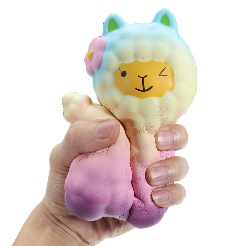 Squishy Cute Galaxy Alpaca Powolne Wschodzące Pachnące Zabawne Zabawki Zwierząt