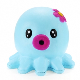 Squishy Octopus Jumbo 14cm Kolekcja Wolno Rosnących Prezentów Decor Soft Squeeze Toy