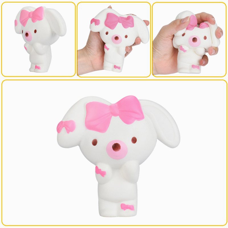 Squishy Pielęgniarka Królik Jumbo Bunny 12cm Powolny Wzrost Śliczna Kolekcja Wystrój Prezent Zabawka