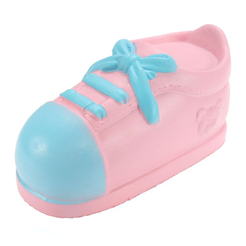 Squishy Shoe 13cm Powolny Wzrost Z Opakowaniem Kolekcja Gift Decor Miękka Wyciskana Zabawka