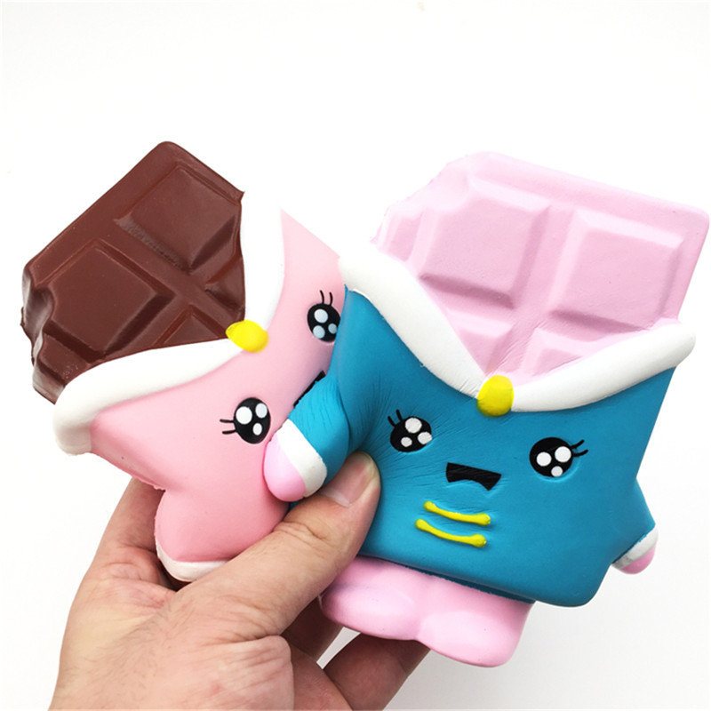 Squishyfun Chocolate Squishy 13cm Powolny Wzrost Z Opakowaniem Kolekcja Gift Decor Miękka Zabawka