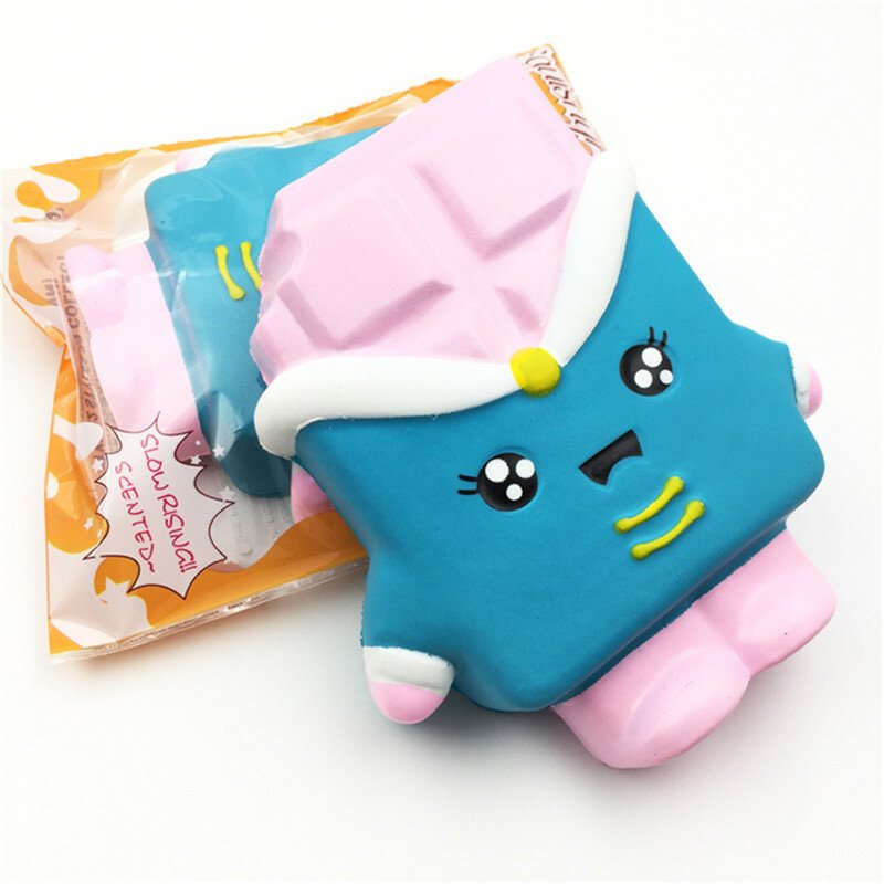 Squishyfun Chocolate Squishy 13cm Powolny Wzrost Z Opakowaniem Kolekcja Gift Decor Miękka Zabawka