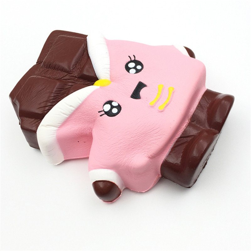 Squishyfun Chocolate Squishy 13cm Powolny Wzrost Z Opakowaniem Kolekcja Gift Decor Miękka Zabawka