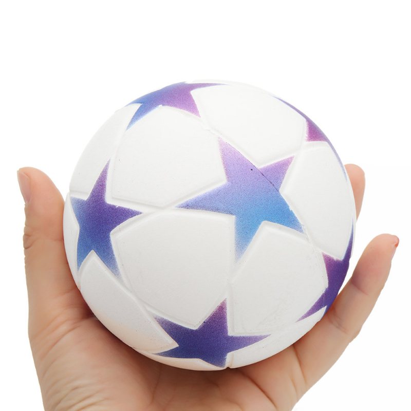 Star Football Squishy Powolny Wzrost Z Opakowaniem Kolekcja Upominkowa Miękka Zabawka