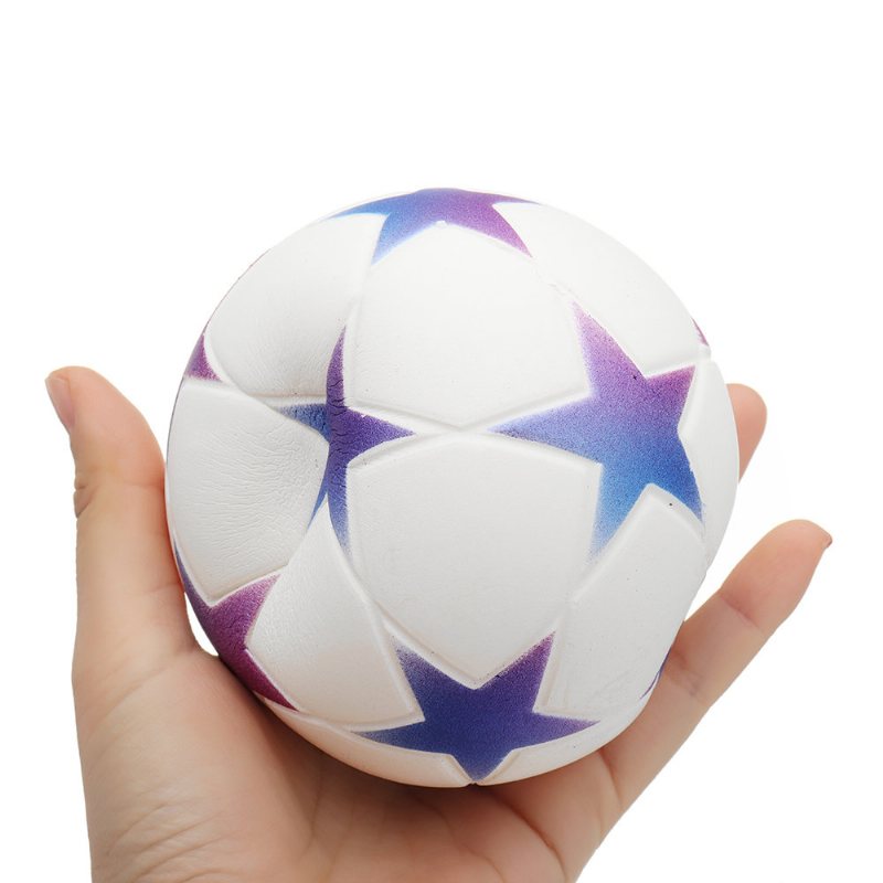 Star Football Squishy Powolny Wzrost Z Opakowaniem Kolekcja Upominkowa Miękka Zabawka