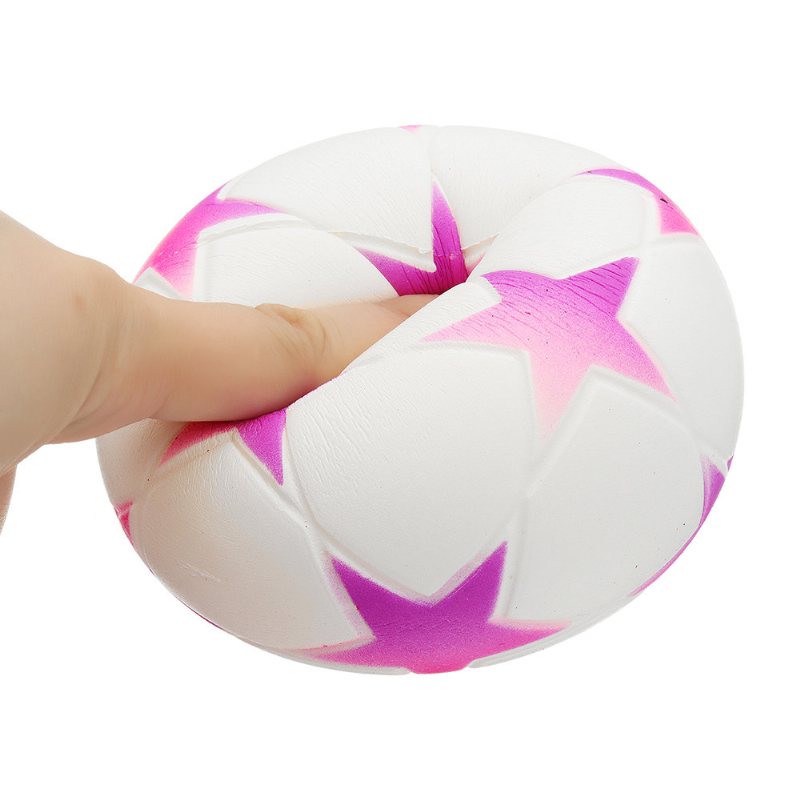 Star Football Squishy Powolny Wzrost Z Opakowaniem Kolekcja Upominkowa Miękka Zabawka