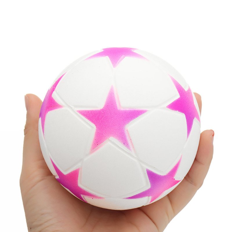 Star Football Squishy Powolny Wzrost Z Opakowaniem Kolekcja Upominkowa Miękka Zabawka