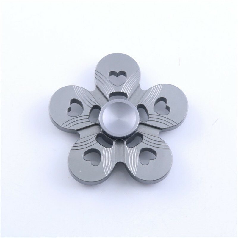 Stop Aluminium Pięć Liści Kolorowe Fidget Hand Spinner Edc Zmniejsz Stres Skupienie Uwaga Zabawki