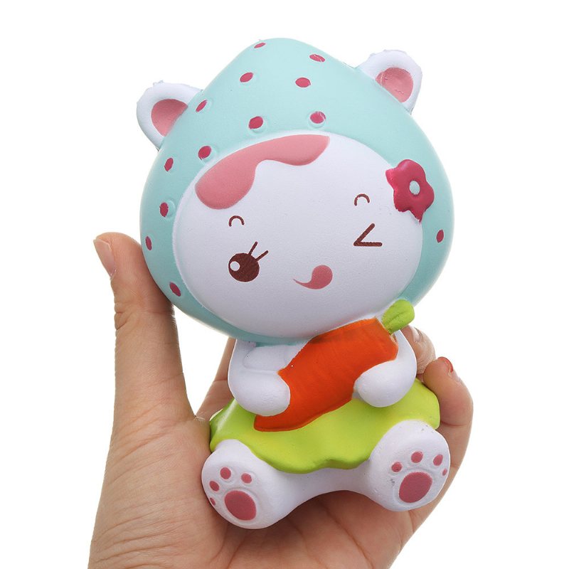 Strawberry Girl Squishy Powolny Wzrost Z Opakowaniem Kolekcja Upominkowa Miękka Zabawka