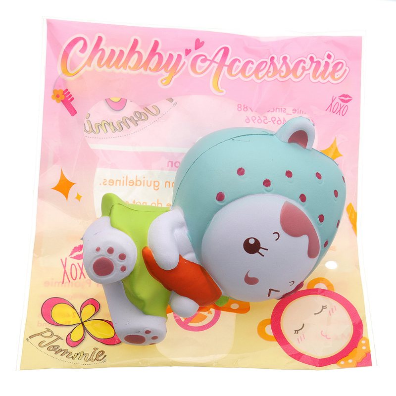 Strawberry Girl Squishy Powolny Wzrost Z Opakowaniem Kolekcja Upominkowa Miękka Zabawka