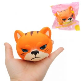 Tiger Squishy Slow Rising With Packaging Collection Gift Soft Toy