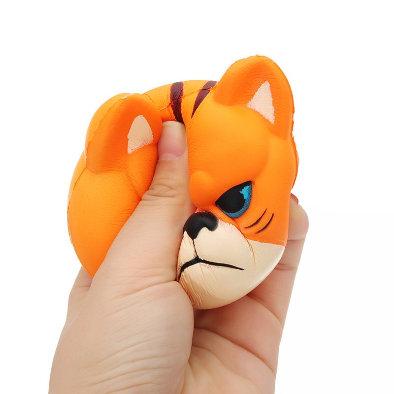 Tiger Squishy Slow Rising With Packaging Collection Gift Soft Toy