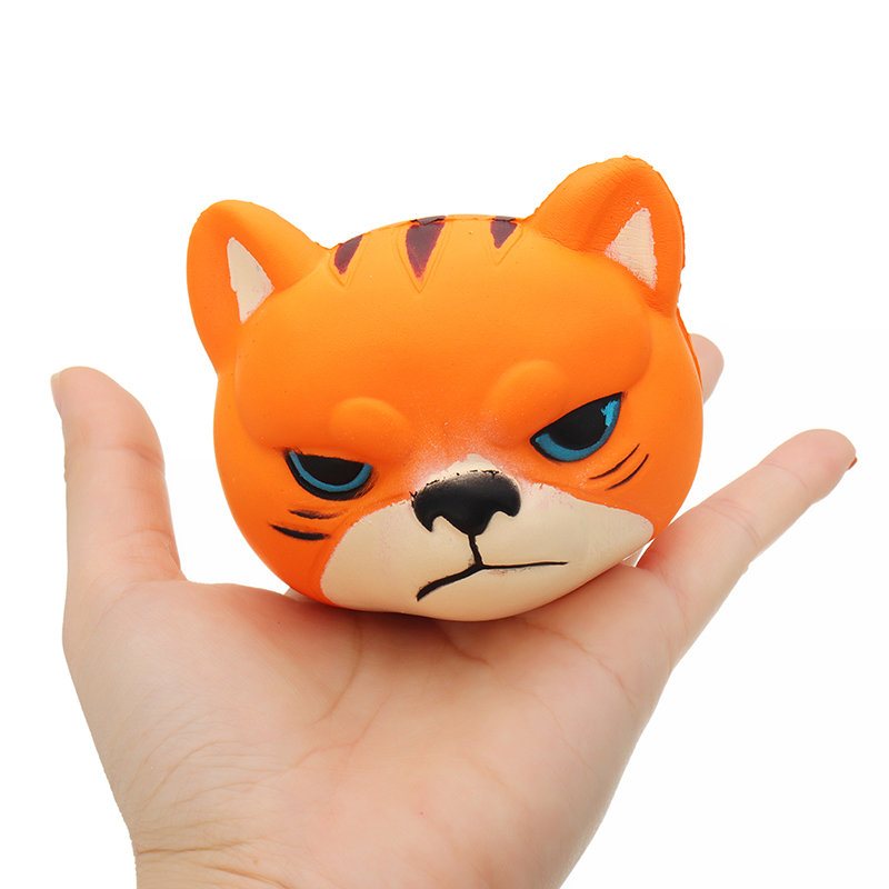 Tiger Squishy Slow Rising With Packaging Collection Gift Soft Toy