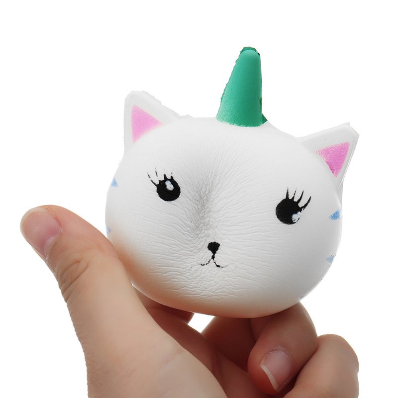 Unicorn Cat Squishy Slow Rising Collection Gift Decor Miękka Zabawka